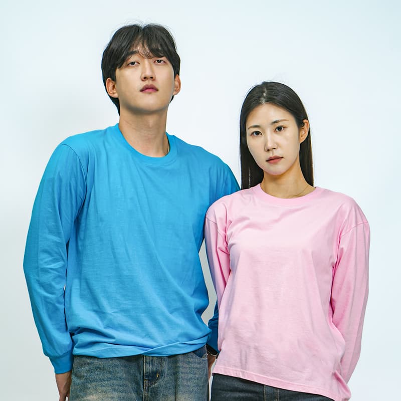 30수 라운드 긴팔 제품 참고 이미지