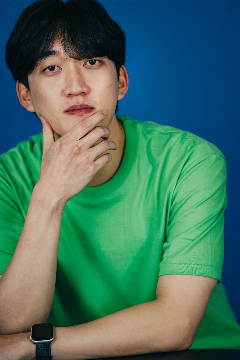 30수 라운드 긴팔 제품군 착용 참고 이미지 3