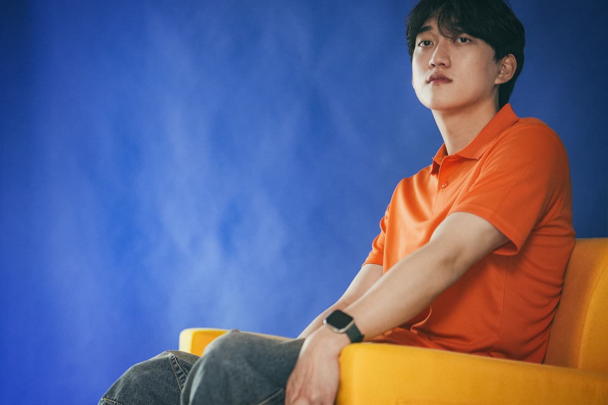 베이직 솔리드 긴팔 제품군 착용 참고 이미지 2