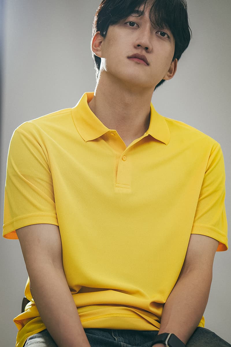 베이직 솔리드 긴팔 제품군 착용 참고 이미지 3