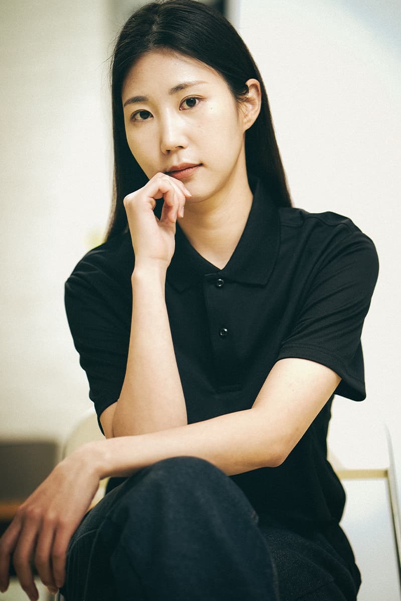 베이직 솔리드 긴팔 제품군 착용 참고 이미지 6