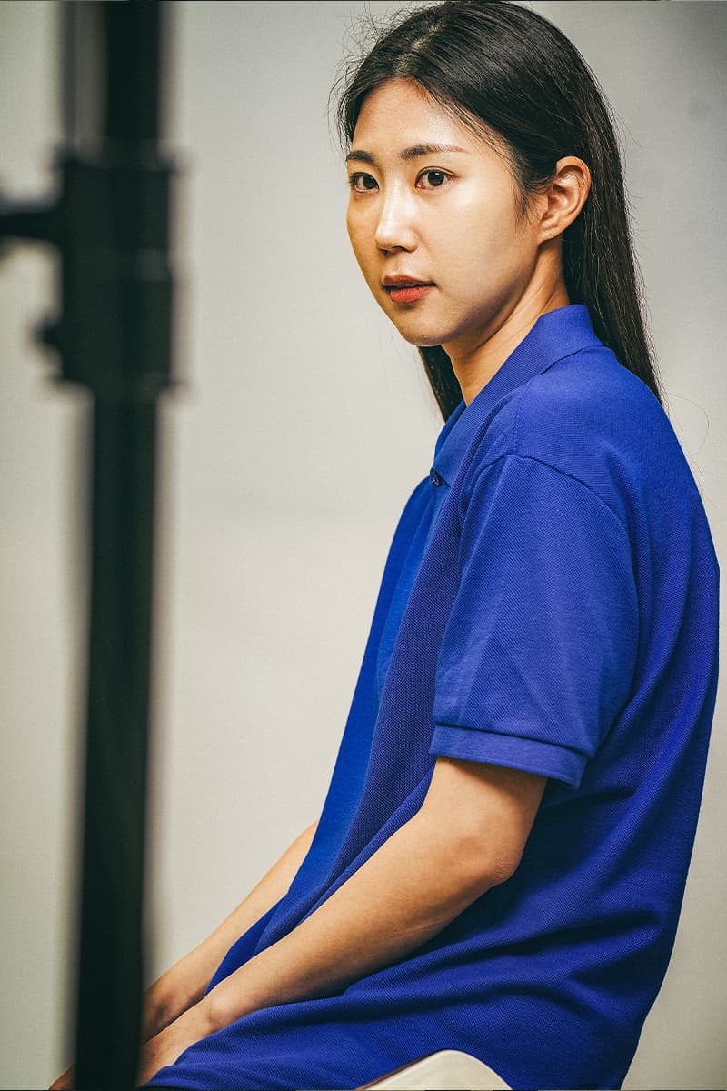 체크 폴로 반팔 제품군 착용 참고 이미지 4